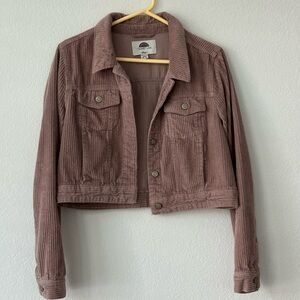 Women's Corduroy Jacket - Tan